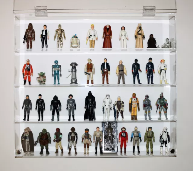 Collectors Showcase - Premium Display Case for 3-3/4" Star Wars Figures - T3MS