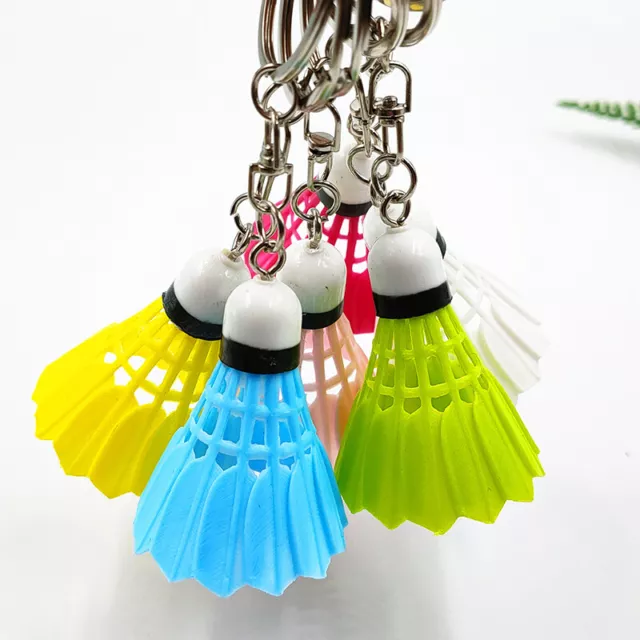 Creative Mini Badminton Keychain Cute Shuttlecock Key Chains Keyring Gifts Sb