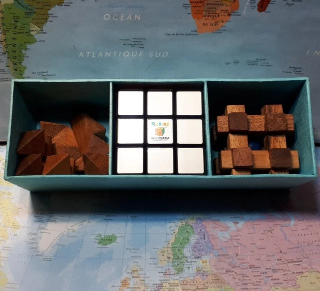 Lot De 2 Casse-tête Meffert's - Type Rubik's Cube - Multicolore - Occasion