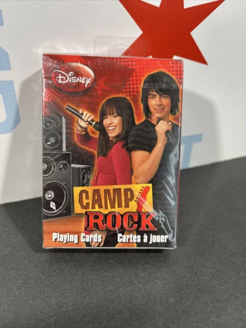 SEALED Disney Camp Rock / Bicycle Playing Cards NEW RARE