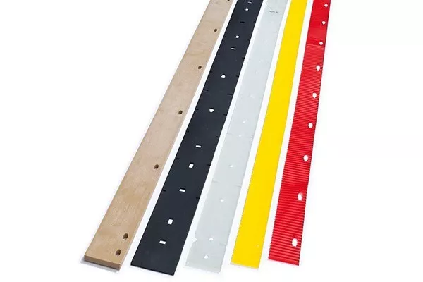 Squeege Rubber Front Suitable For for Taski Swingo 250 - Nanorade Red