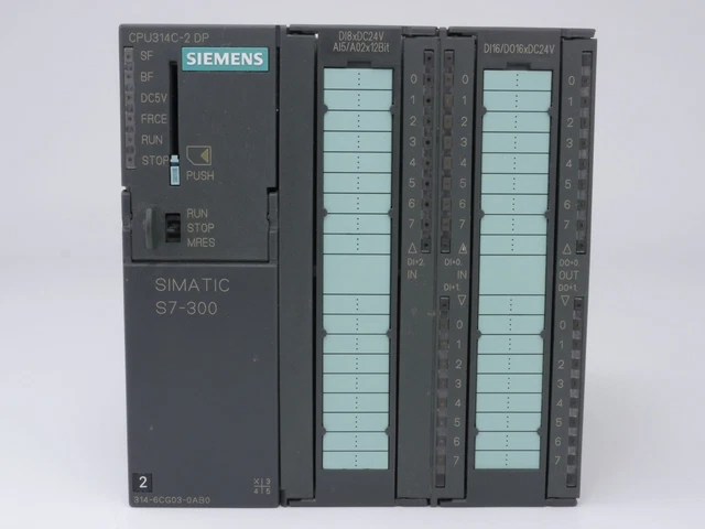 Siemens 6Es7314-6Cg03-0Ab0 Simatic S7-300 Cpu 314C-2 Dp Kompakt-Cpu Mit Mpi