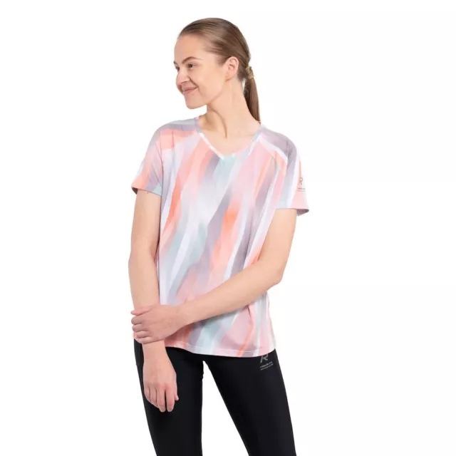 Rukka Mantera Ts Spread F Papaya, Jersey Sport Print Woman