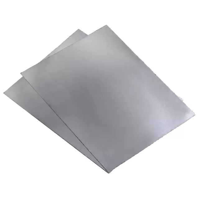 Flexible Graphite Foil Sheet Graphite Gasket Sheet 250x200x0.5mm, Pack of 2