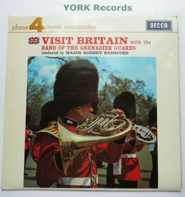 BAND OF THE GRENADIER GUARDS - Visit Britain - Ex Con LP Record Decca Phase 4