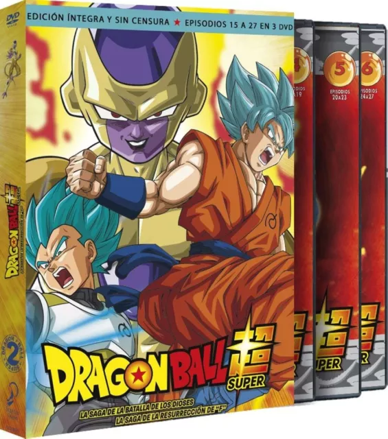 Dragon Ball Super. Box 2. La Saga De La Resurrección De F. Episodios 15 A 27