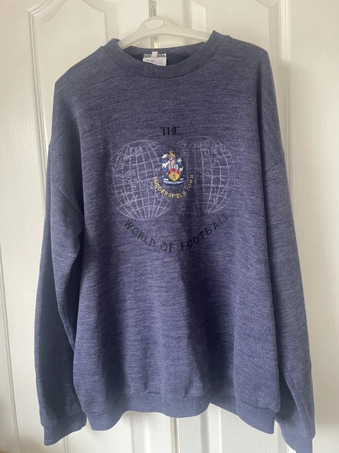 VINTAGE HUDDERSFIELD TOWN FC Pullover ""World of Football