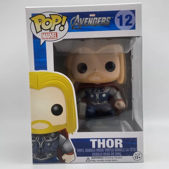 Funko Pop! Marvel Avengers Thor #12 Vaulted/Retired AUTHENTIC 2015