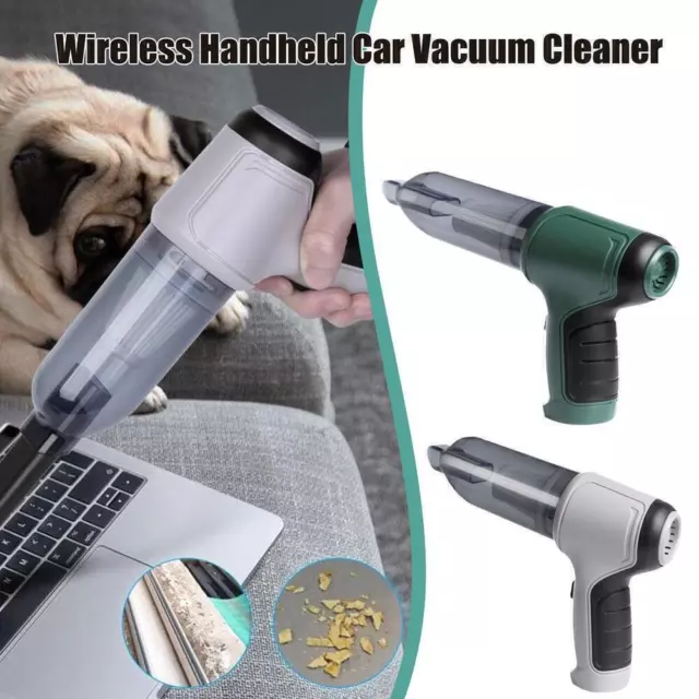 Powerful Pets Cleaner 9000Pa Handheld Wet Cordless Neu Mini Home Vacuum Car &Dry