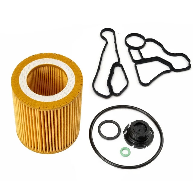 OIL FILTER AND Housing Gasket & Cooler Seal Set For X1 X3 N26,N52,N54
