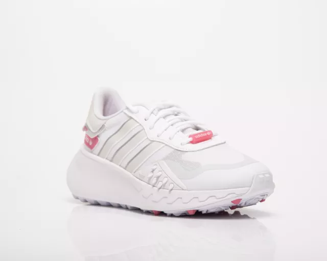 adidas Originals Choigo Women's White Silver Pink Casual Lifestyle Sneakers Shoe 2