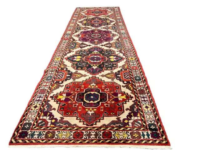 Prachtvoller Handgeknüpfter Perser- Orientteppich Derbent Kazak carpet 255x83cm