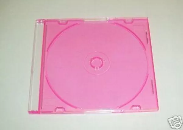 Sale! 10 New Quality 5.2Mm Slim Cd Jewel Case,Light Pink Tray Psc16-Ltpink