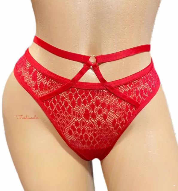 Victorias Secret Very Sexy Snake Lace Cheeky Panties Ring Circle Accents