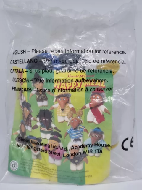 McDonalds Happy Meal Spielzeug 1999 Wombles of Wimbledon gewöhnliches Charakterspielzeug Obidos