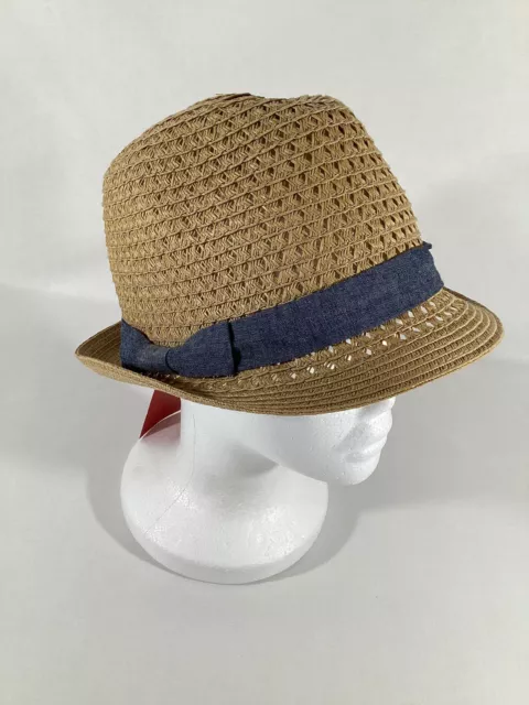 MOSSIMO SUPPLY CO. Womens Fedora Hat OSFM RN17730 Medium or 7-1/8 2