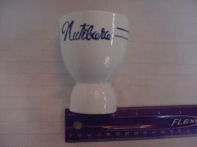 Vintage restaurant ware egg cup Hotel Residencias Nutribara Mendellin Colombia