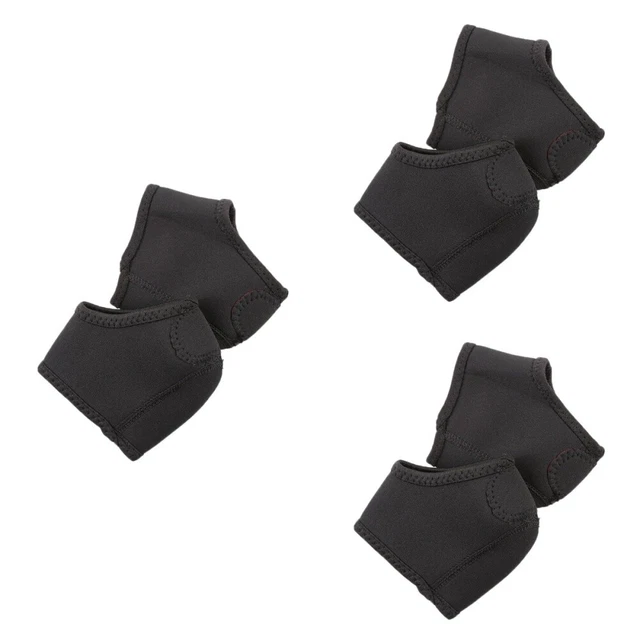 6 Pcs Heel Protector Protective Silicone Holder Pad Neoprene Boots Ankle