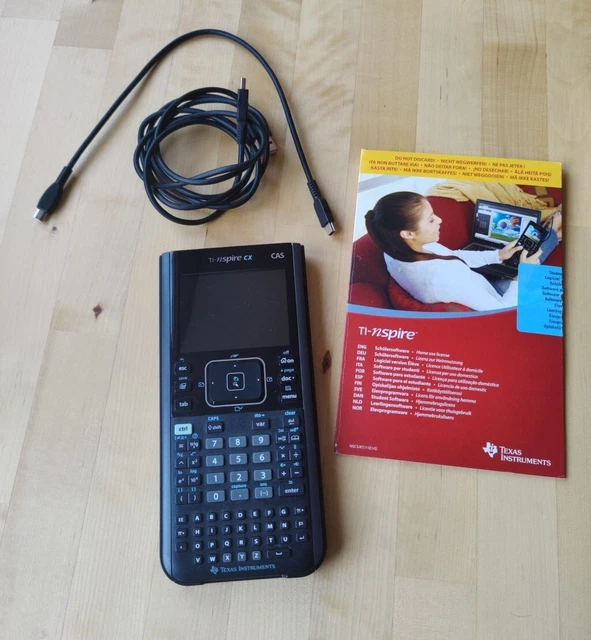 Texas Instruments Ti Nspire Cx Cas Grafikrechner TI-NSPIRE CX CAS Taschenrechner Texas Instruments programmierbar