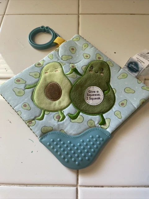 Mary Meyer Yummy Avocado Crinkle Teether - New!
