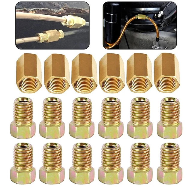 Écrous Et Raccords 3 Voies Pour Circuits De Frein Impérial - Filetage 3/8 UNF Et 7/16 UNF, Mâle/femelle, Neufs