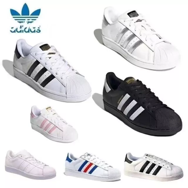 Neu Adidas Superstar Classic Leder Sneaker Unisex Schuhe Freizeit Turnschuhe Hot