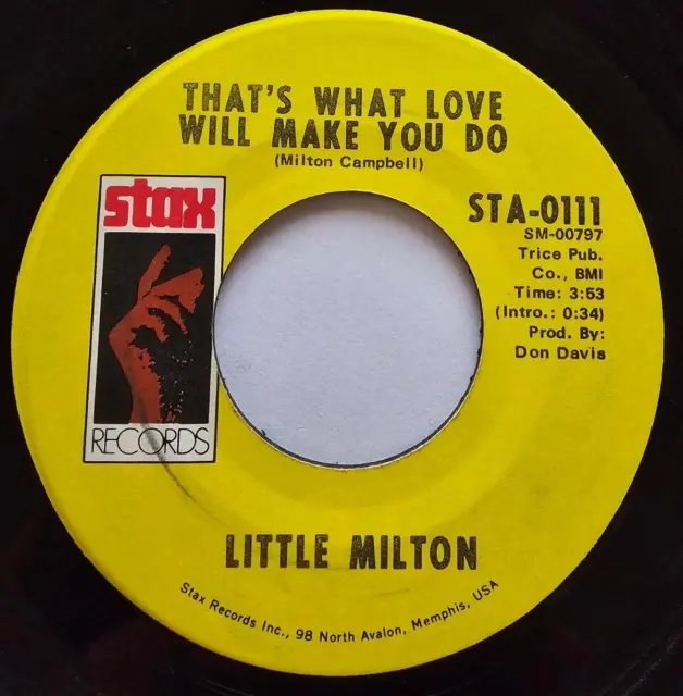 NORTHERN SOUL, US IMPORT, Little Milton - I'm Living Off The Love You Give