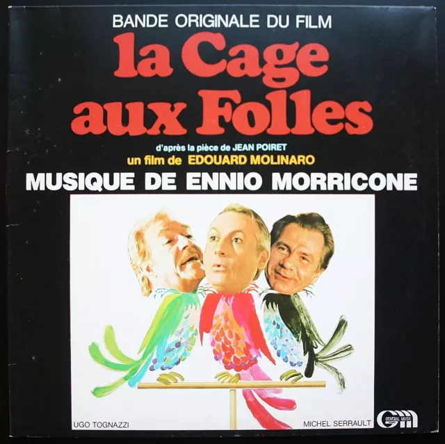 Ennio Morricone Bo Film La Cage Aux Folles 33T Lp 1978 Serrault Galabru Tognazzi