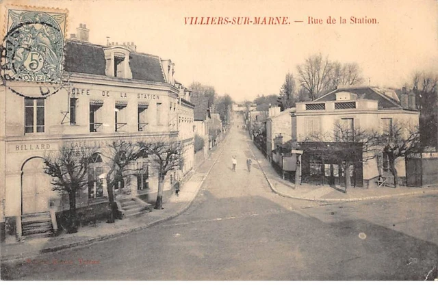 94 - VILLIERS SUR MARNE - SAN66389 - Rue de la Station