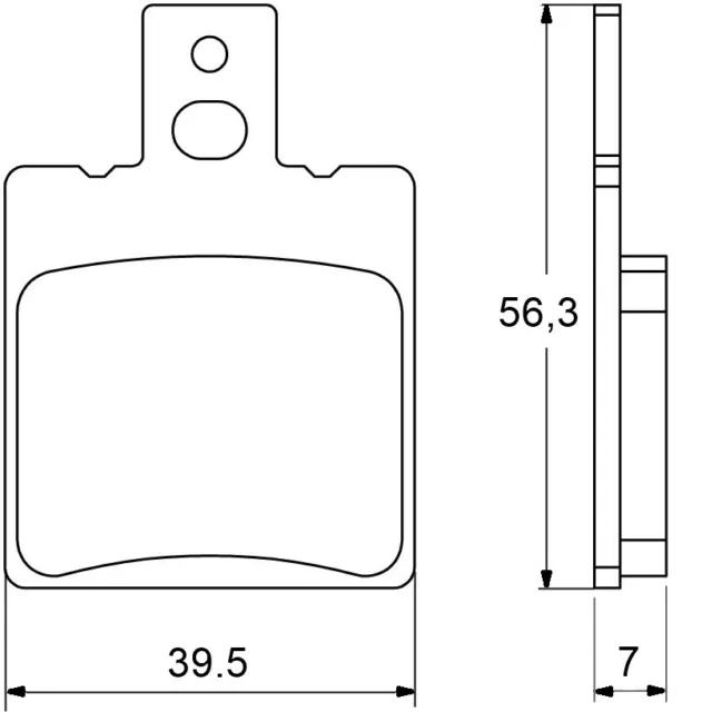 Pastiglie Freno Ant Accossato Aprilia>Sr R Factory(Pinza Grimeca)50(2004-2005) 2