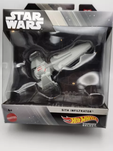 NEW Mattel HMH97 Hot Wheels Star Wars Starship Select SITH INFILTRATOR