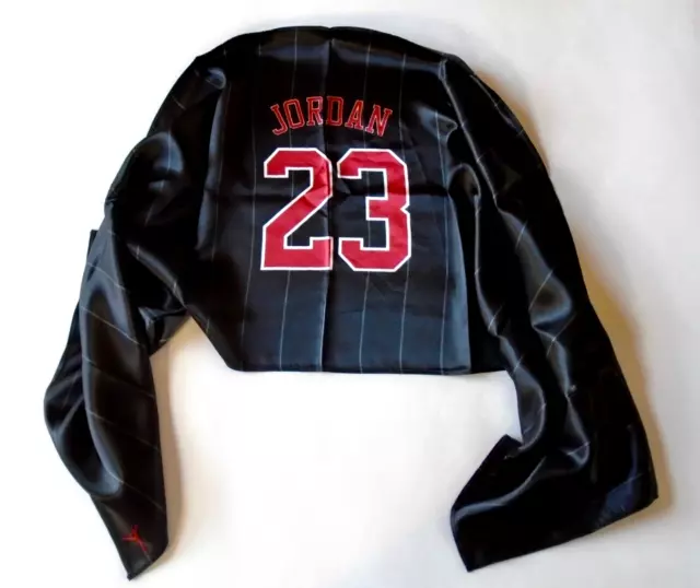 Nike Jordan Head Tie Scarf Adult Black/White/Gym Red Womens