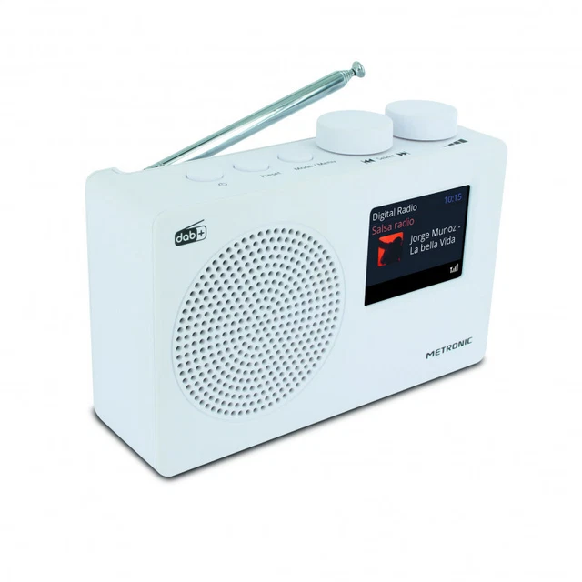 RADIO NUMÉRIQUE DAB+ et FM RDS avec écran couleur - blanc EUR 66,90 ...