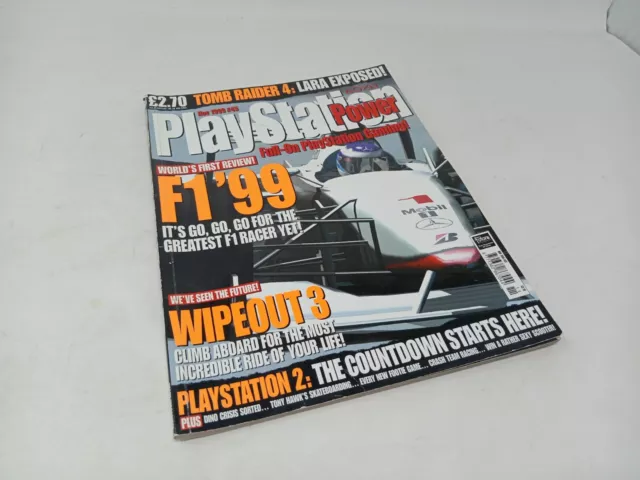 Playstation Power Magazine F1'99 Issue 45 Nov 1999 Retro/Vintage Rare