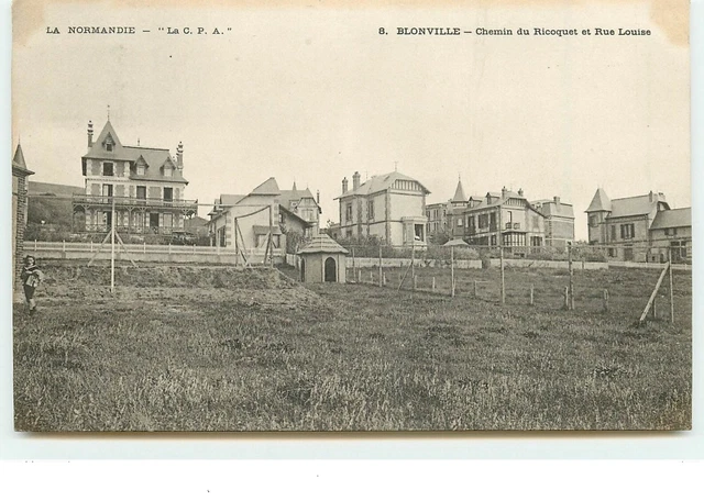 BLONVILLE - Chemin du Ricoquet et Rue Louise - 8896