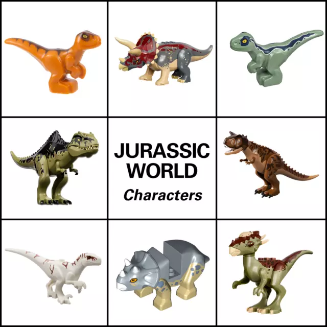 Lego jurassic world buy shop characters