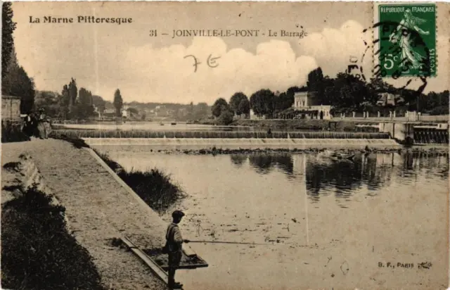 CPA AK La Marne Pittoresque JOINVILLE-le-PONT Le Barrage (600002)