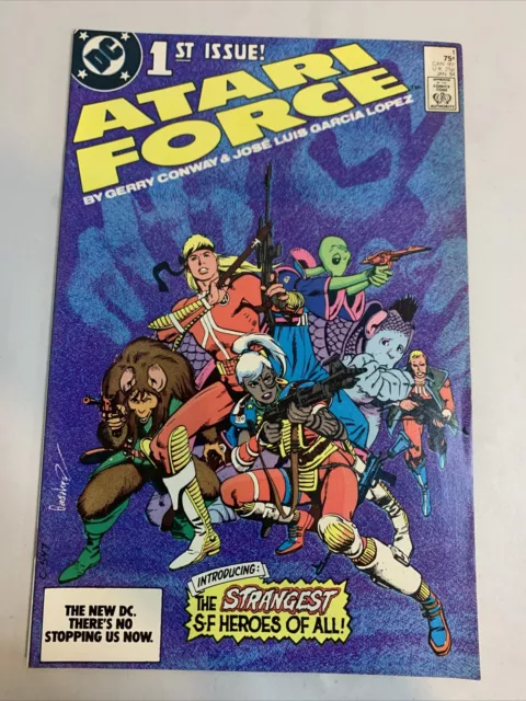 Atari Force (1984 series) 1st Issue DC Comics Strangest Heroes of All NM