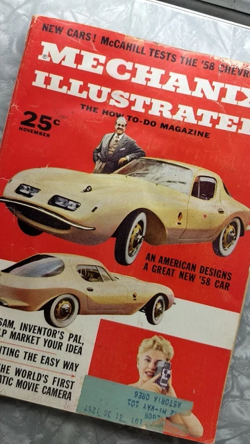 Avanti!=Htf/Scarce 1958/Mechanixillustrated /Raymond Loewy Pre-Avanti-Prototype