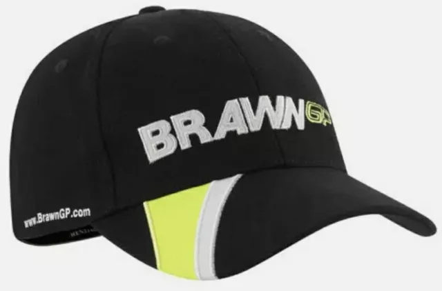 BRAWN GP F1 FORMULA ONE Grand Prix HENRI LLOYD BLACK BASEBALL CAP OSF: RRP £25