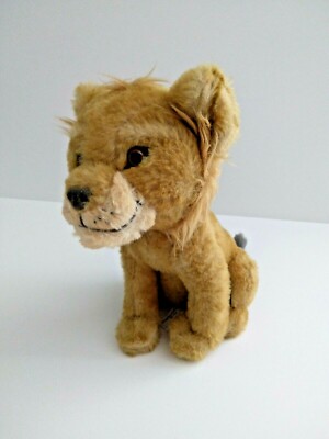 stuffed lion cub