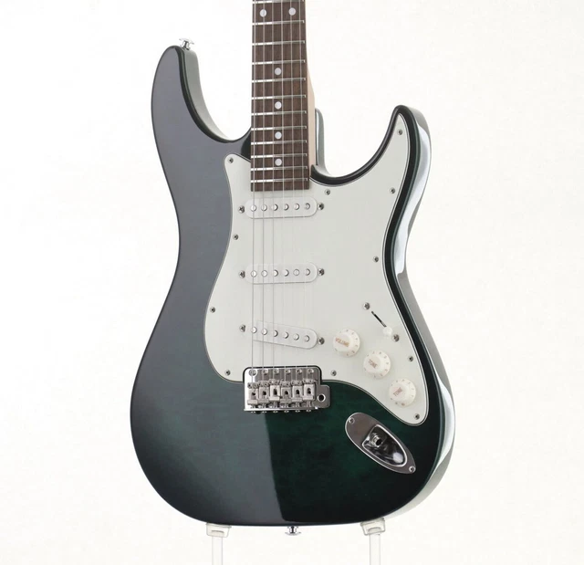 GRECO WSQT 3S TRG/R Used Quilt Maple Top Basswood Back Body w/Soft