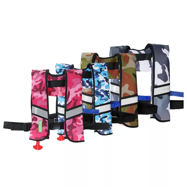 BSHAPPLUS Auto Inflatable Life Vest Pfd Adult Fishing Vest Water Survival Kayak BSHAPPLUS Auto Inflatable Life Vest Pfd Adult Fishing Vest Water Survival Kayak