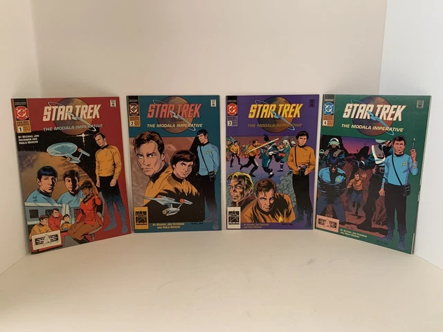 Complete Set Star Trek The Modala Imperative 1-4 TOC Kirk Spock Bones Scotty