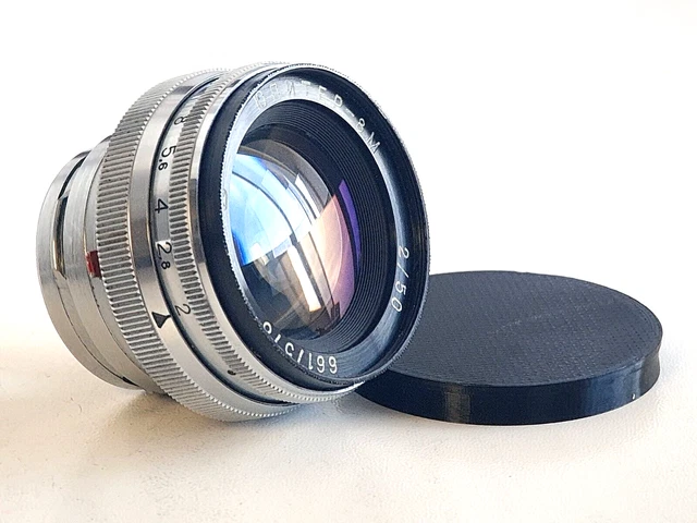 JUPITER-8M 50MM F/2, USSR Lens For Kiev, Contax RF mount! s/n