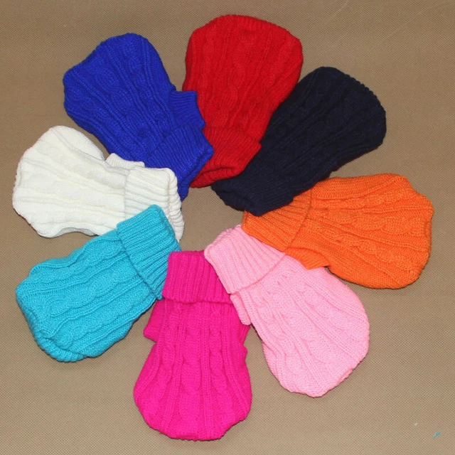 Animali Domestici Cane Gatto a Maglia Maglione Giacca Gilet Cappotto Abiti Puro