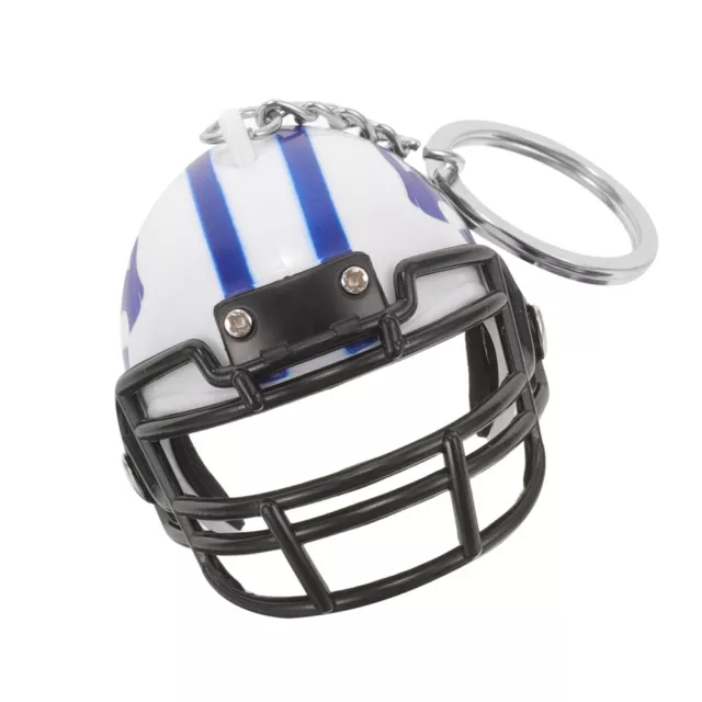 Delicate Keychain Exquisite Football Keychain Decorative Football Helmet