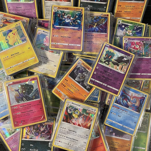 Pokemon 50 Assorted Trading Cards - No Duplicates, Mint/Near Mint  Condition, English Language Pokemon Toys
