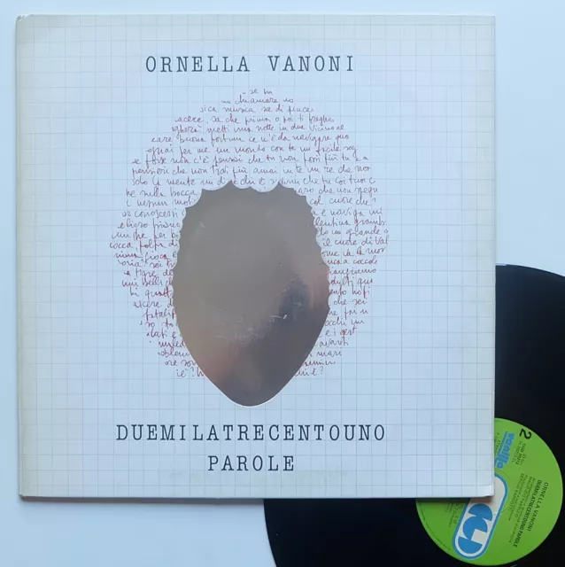 LP 33T Ornella Vanoni  "Duemilatrecentouno parole" - (TB/EX)