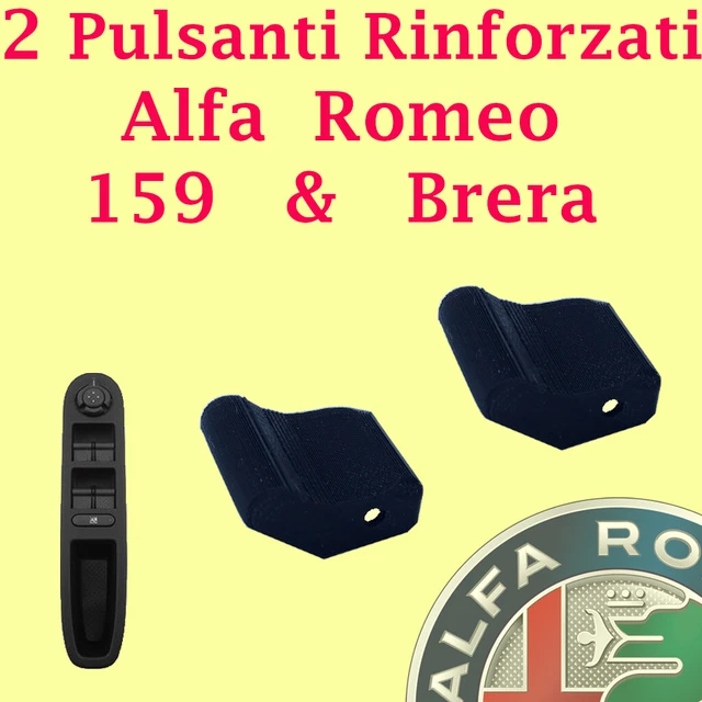2 × Nuovo PULSANTE ALZAVETRO Per ALFA ROMEO 147 TASTO - Foto 5